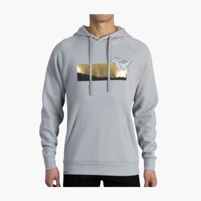 Dragonite Powerhouse Pokémon Pullover Hoodie – Gray